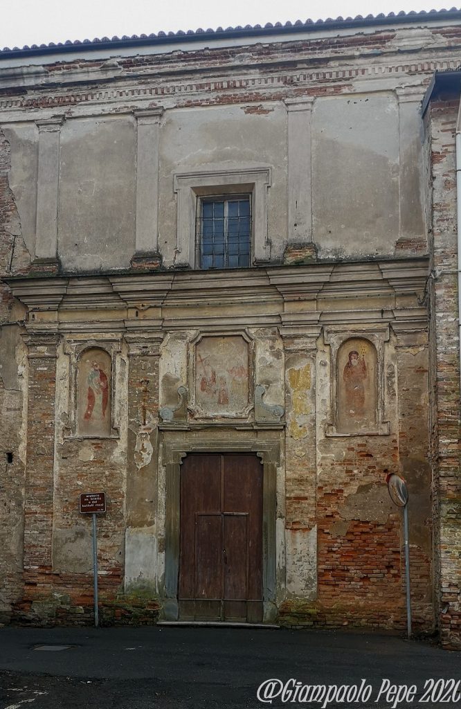 La facciata dell'Oratorio così come si presenta oggi